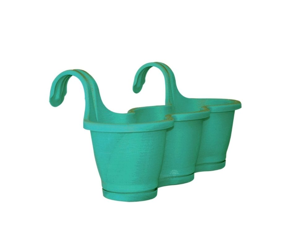 אדנית מעקה שלישיה | מנטה | אורך 53 ס״מ