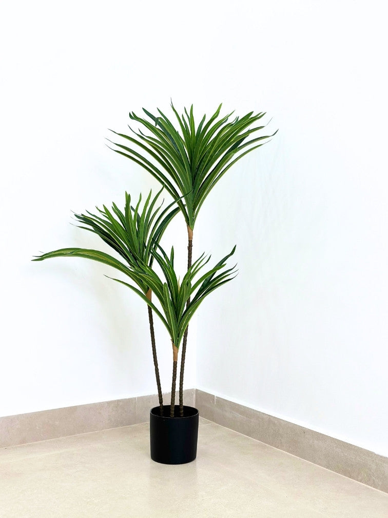 עציץ מלאכותי יוקה | גובה 85 ס"מ