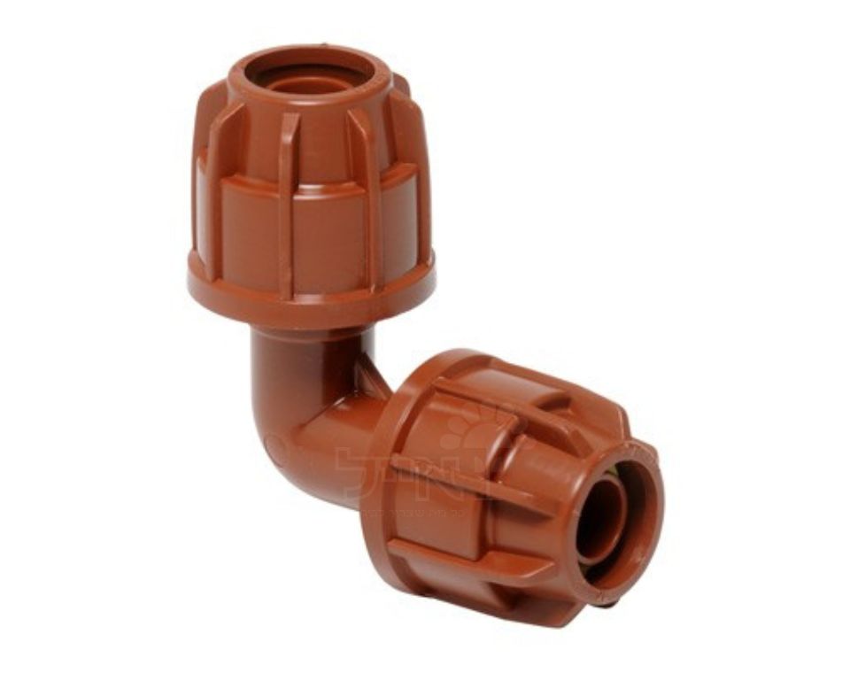 זויית 90 מעלות 16 מ״מ | סדרת חומה