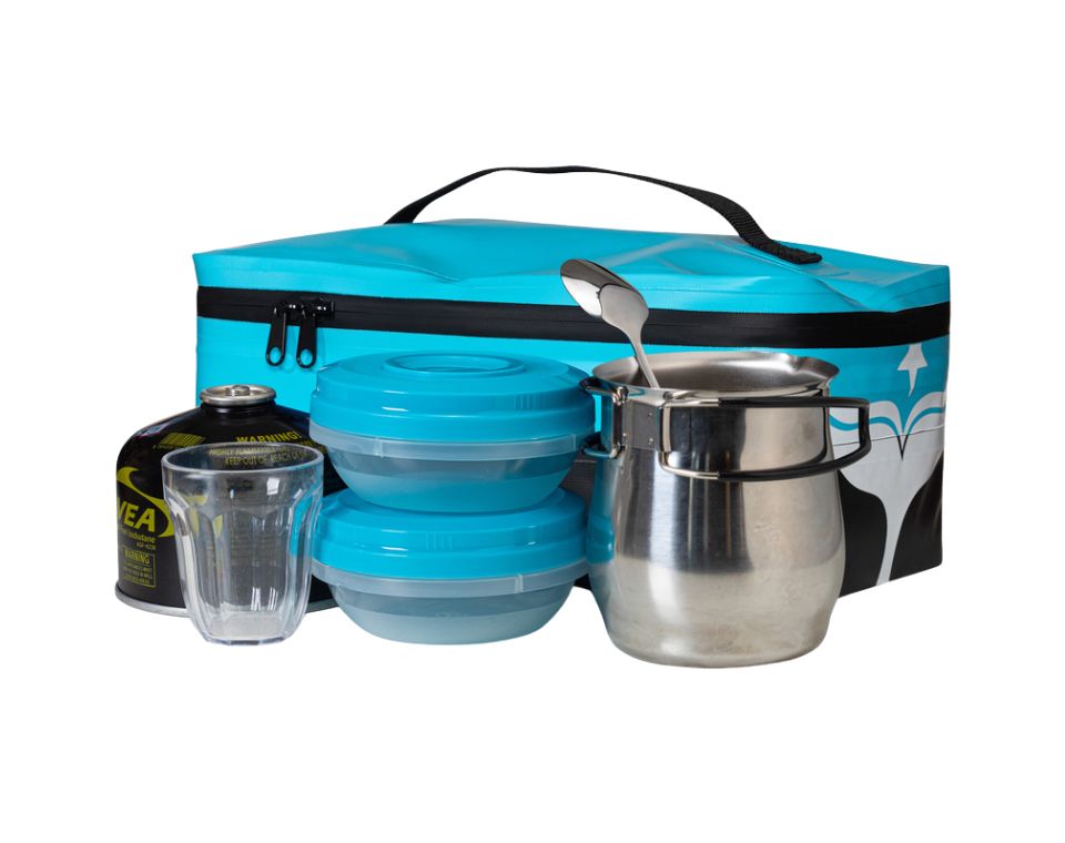 ערכת קפה קומפקטית | תיק אטום למים | NORD BLUE