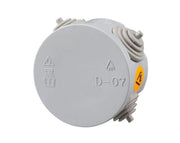 קופסת הסתעפות עגולה | קוטר 7 ס״מ | 4 כניסות