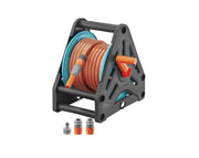 גלגלת וצינור | 20 מ' | כולל אקדח התזה | GARDENA