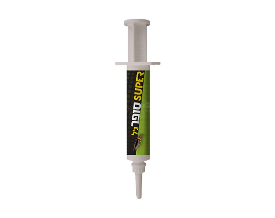 סופר ג׳ל | הדברה בטוחה ויעילה של תיקנים | מזרק של 10 גרם