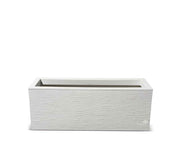 אדנית פסים | 79.5X29.5X29.5 | לבן