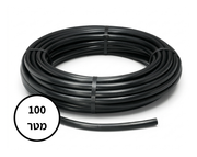צינורית 4/7 | שחור | 100 מטר