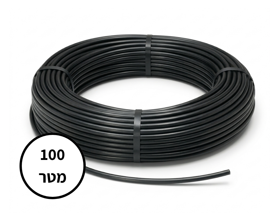 צינורית 3/5 | שחור | 100 מטר