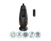 מאוורר מגדל SPEED עם מסנן פחם פעיל דגם אולטרא טופ 100W שחור - עץ