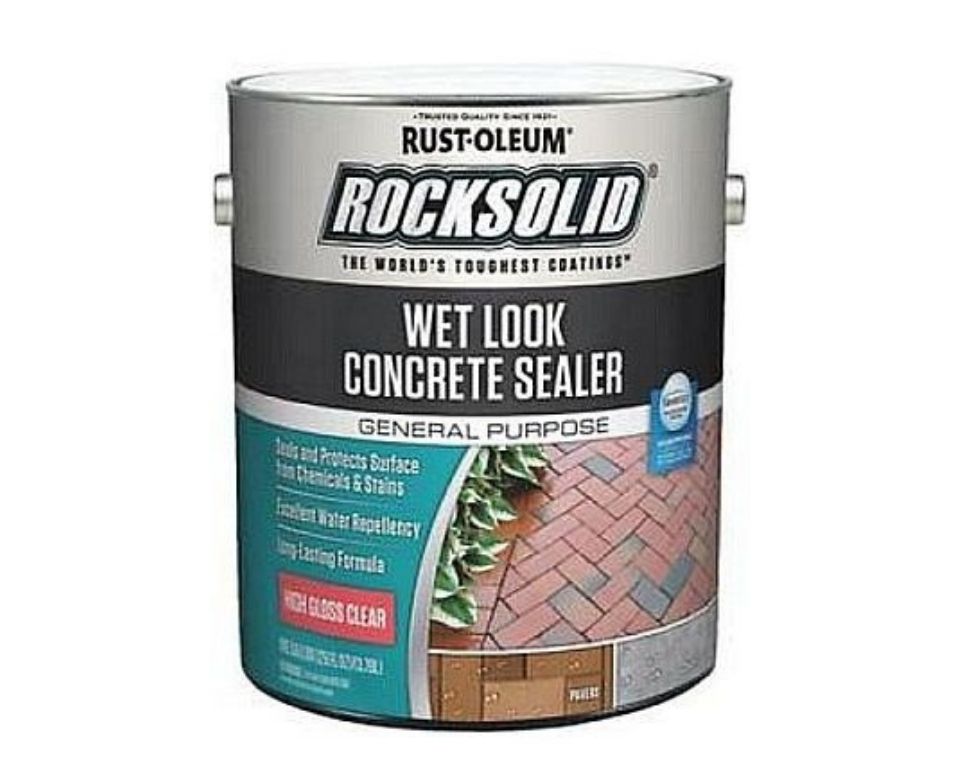 סילר לבטון | מראה רטוב על בסיס מים | 3.8 ליטר