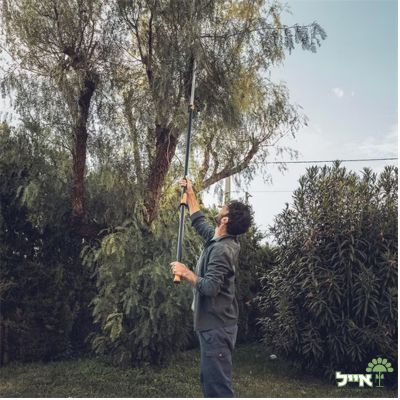 מוט טלסקופי לכלים מתחלפים | 4 מטר