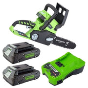 מסור שרשרת24V | שתי סוללות 2AH | מטען