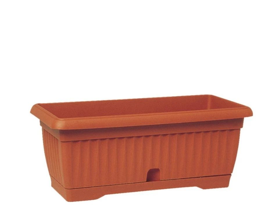 אדנית גולן | 82 ס״מ | 15 ליטר | כולל תחתית מובנית | טרקוטה