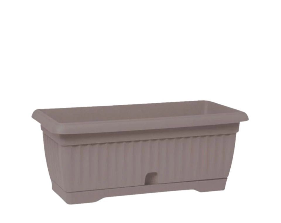 אדנית גולן | 62 ס״מ | 11 ליטר | כולל תחתית מובנית | חאקי