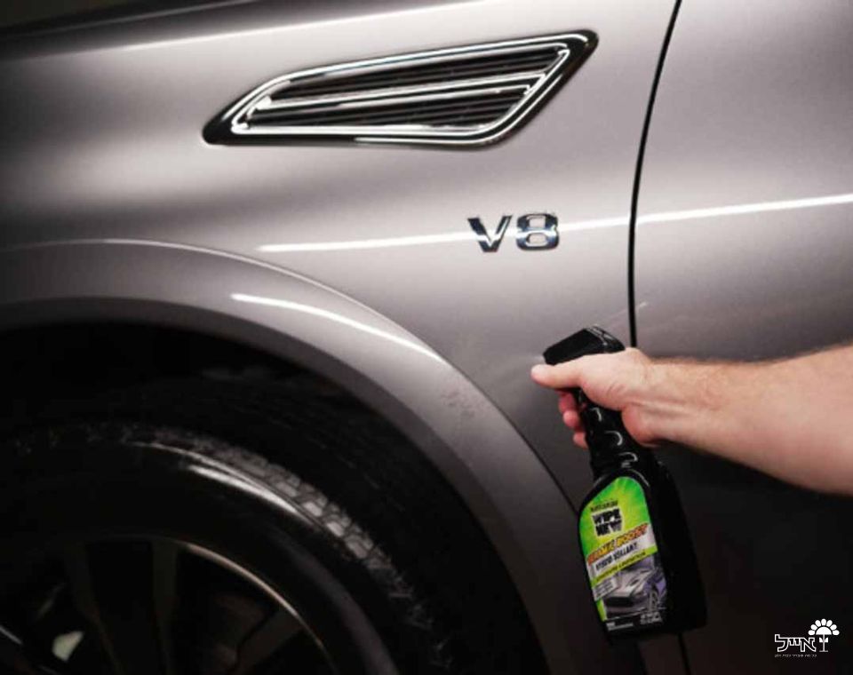 תרסיס קרמי מבריק לרכב | WIPE NEW