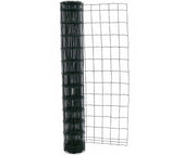 גדר רשת מולחמת מצופה PVC | ירוק | 1X10 מטר | 7.5X5 ס"מ