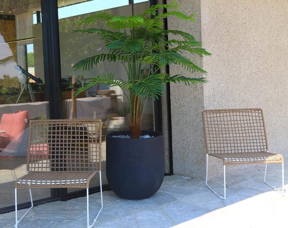 כד ביצה | קוטר 60 ס״מ | דקל מלאכותי