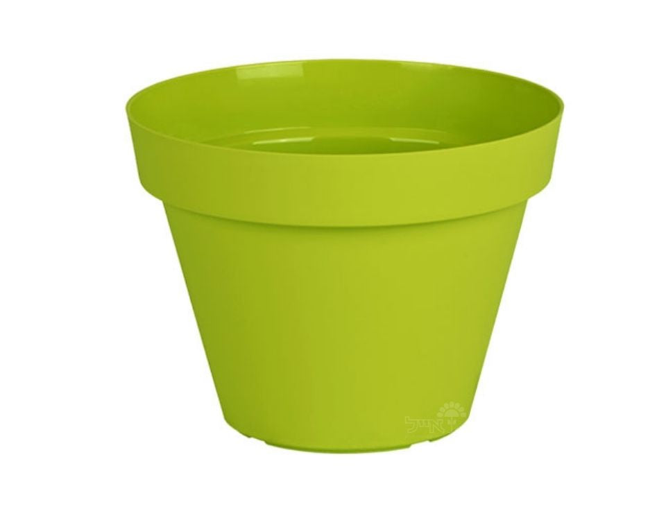 עציץ אביב | ירוק ליים | קוטר 35 ס"מ