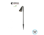 WILLOW 9W | מתח נמוך | OMEGA | בצבע שחור | דוקרן גינה 12V AC/DC
