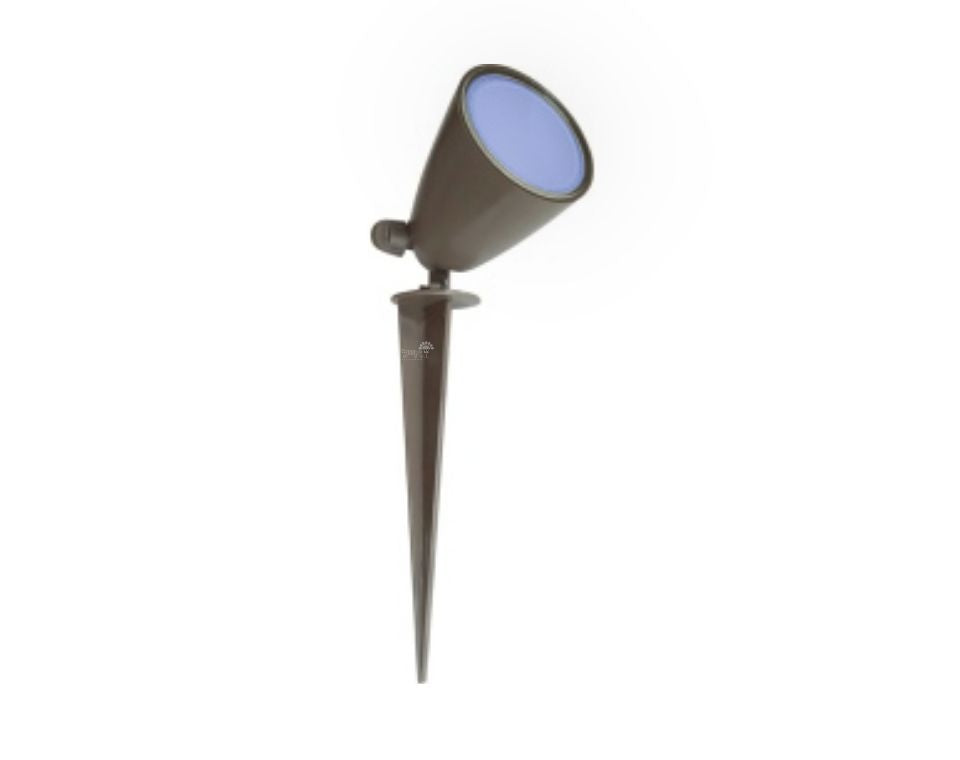 דוקרן תאורת גינה LED 8W IP54 | אור כחול | 12-24VAC/DC