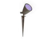 דקר תאורת גינה LED 8W IP54 | אור סגול | 230V | גוף אפור
