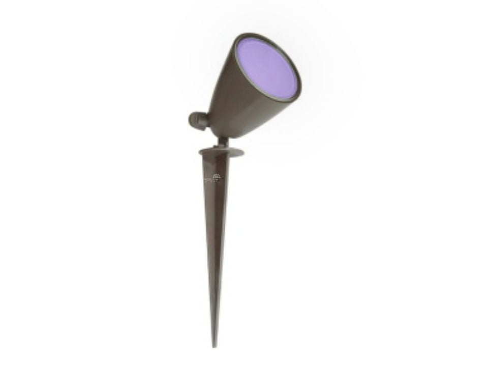 דוקרן תאורת גינה LED 8W IP54 | אור סגול | 12-24VAC/DC