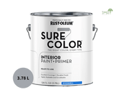 RUST-OLEUM | 3.78L | צבע משולב פריימר לקירות פנים | רחיץ | בכיסוי Egg-Shell