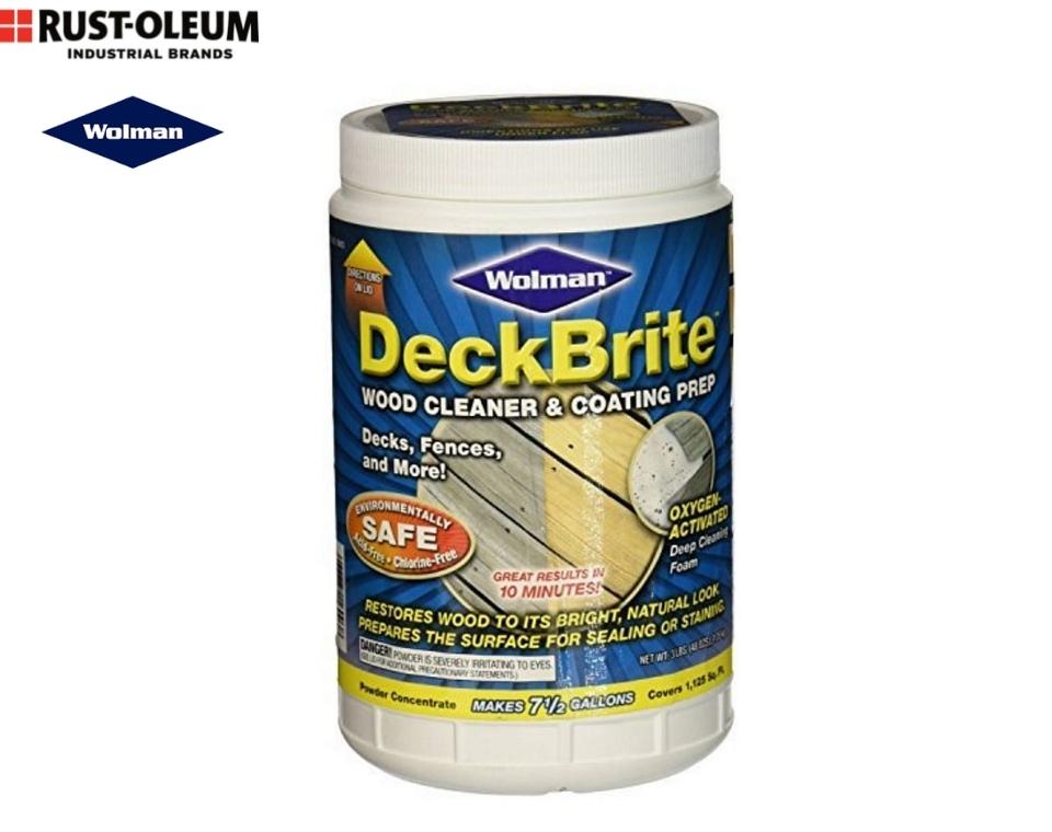 מבהיר ומנקה דק | DECK BRITE | Wolman | ק״ג 1.35