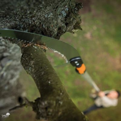 מסור גובה לכלים מתחלפים | 38 ס"מ | QuickFit של Fiskars – תצוגה מזווית נוספת