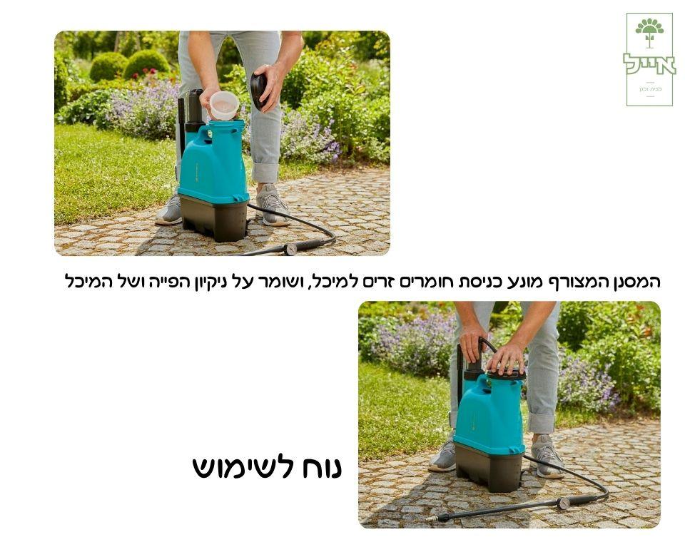מרסס גב | 12 ליטר - משתלת אייל