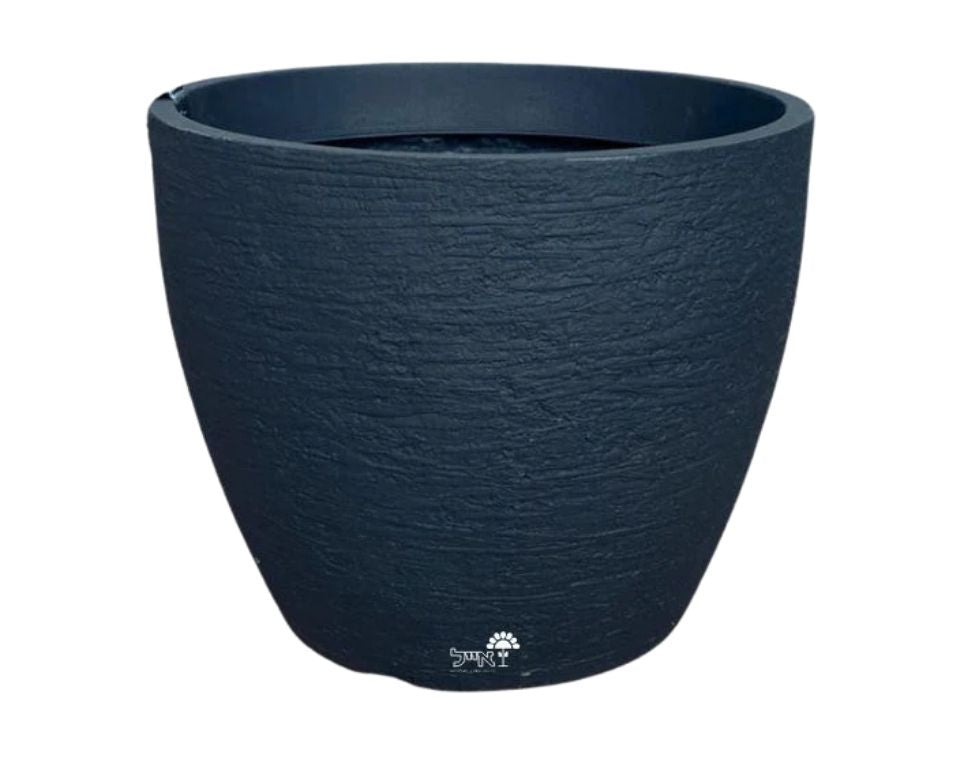 כד דגם טוסקנה | קוטר 52 גובה 42 | שחור