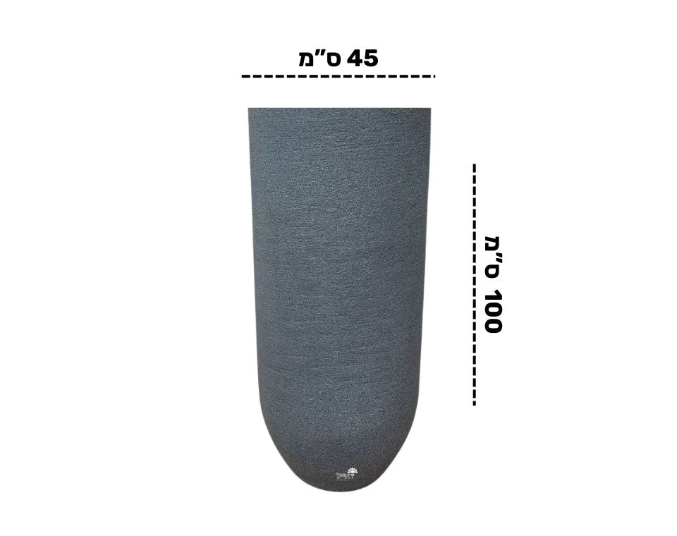 כד ברזילאי | דגם הוואי | 100X45 | אפור