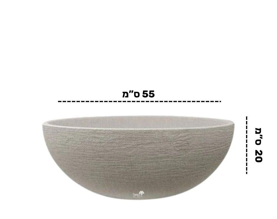 קערה דגם ברזיל | קוטר 55 ס״מ | חול