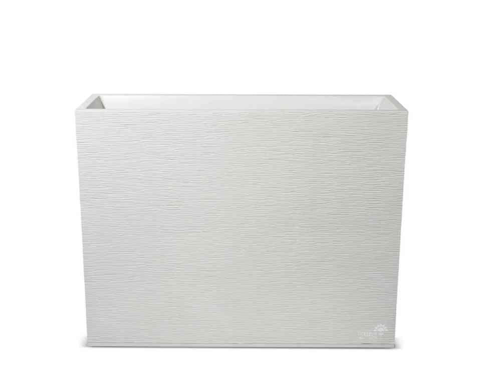 אדנית פסים | 29.5X78.5X60 | לבן