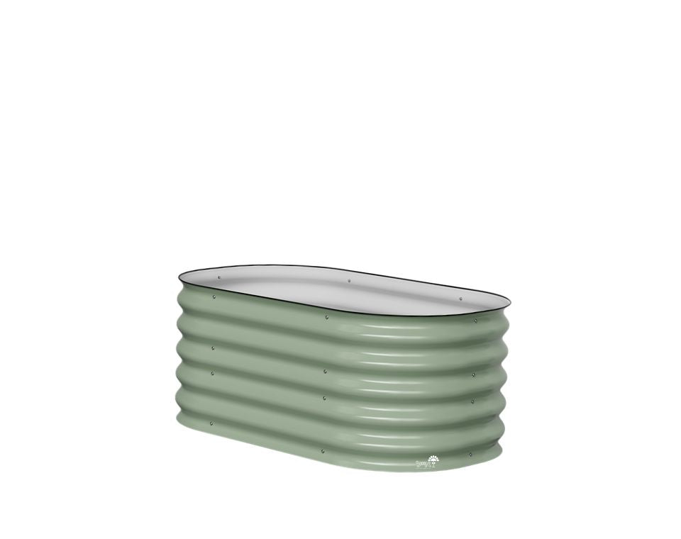 אדנית מתכת מוגבהת | 105x60x43 ס"מ | ירוק