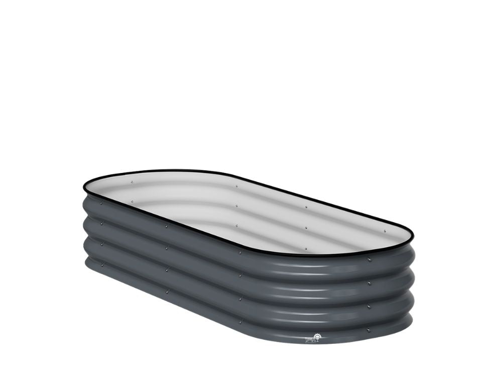 אדנית מתכת מוגבהת מודולרית | 2 מידות שונות להרכבה | אפור | גובה 28 ס"מ