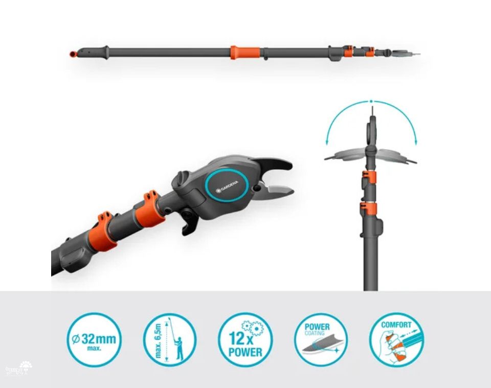 מזמרת גובה | גובה 175-650 ס"מ | StarCut Pro - משתלת אייל