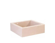 כד רוטו ריבועי נמוך | אבן | 60X60X30 ס''מ של Eyal