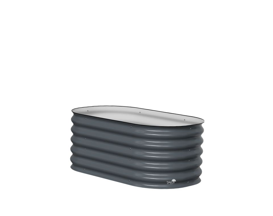 אדנית מתכת מוגבהת | 105x60x43 ס"מ | אפור