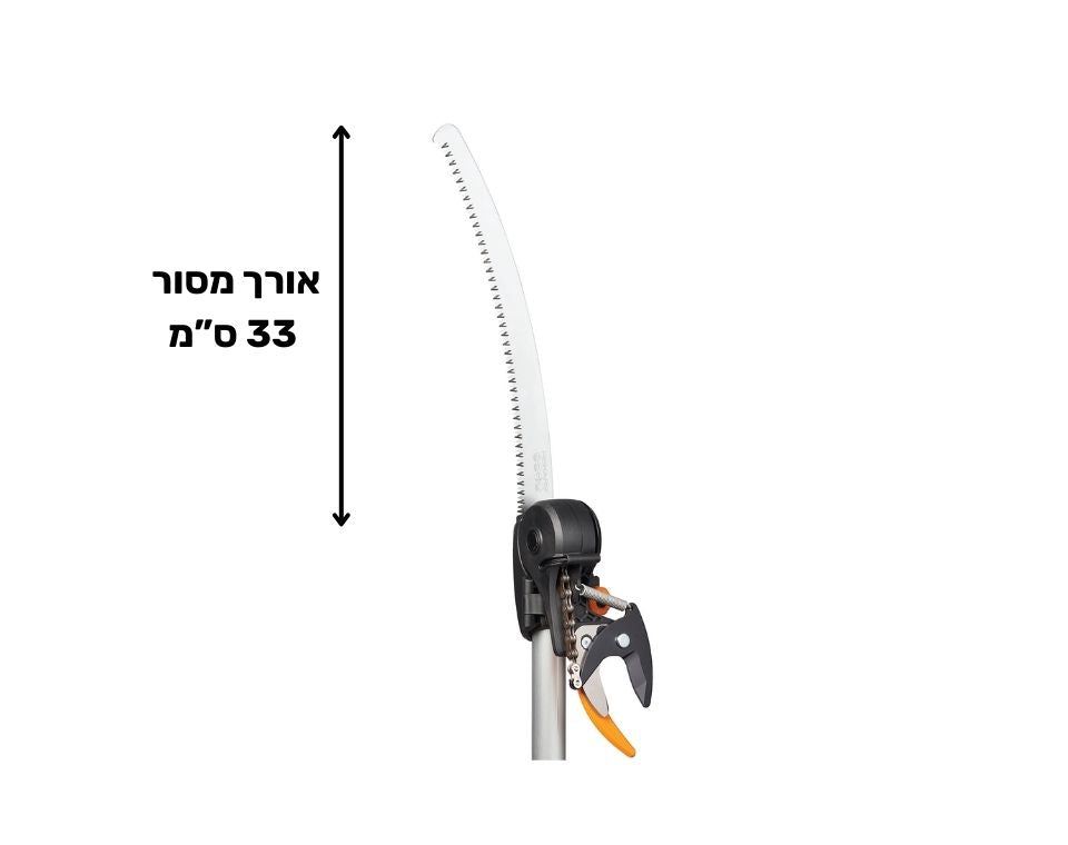 מסור ענפים לכלים מתחלפים | 33 ס"מ של Fiskars – מבט מקרוב על הפרטים