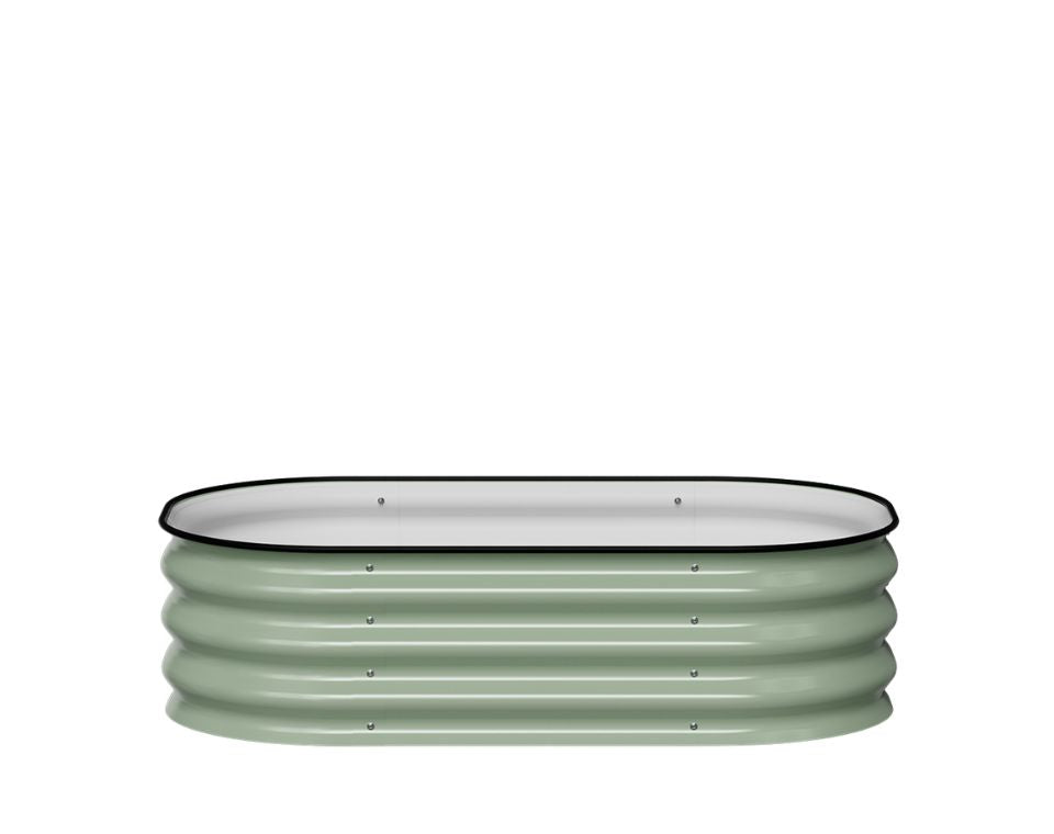 אדנית מתכת מוגבהת | 105x60x28 ס"מ | ירוק