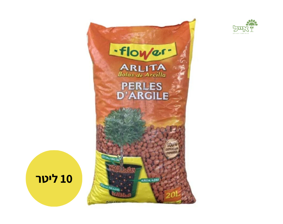 מצע שתילה | כדורי לקה הידרוטון | 10 ליטר
