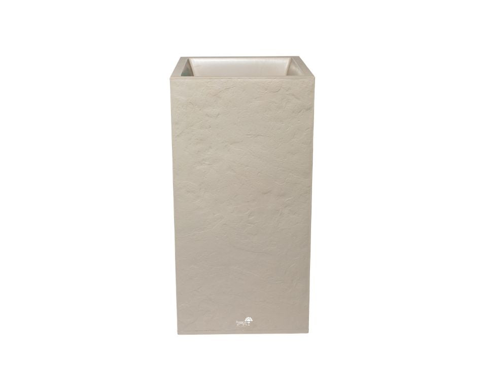 כד דמוי אבן | מידות 39.5X39.5X80 | בז של EDA