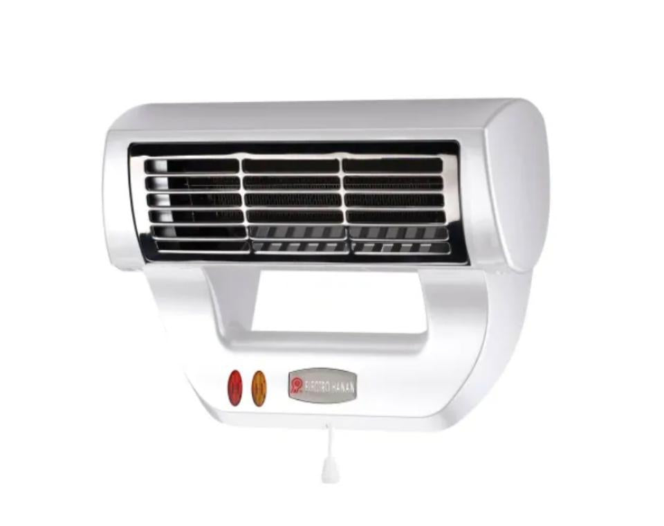 מפזר חום למקלחת טורבו | 2600W | כסוף