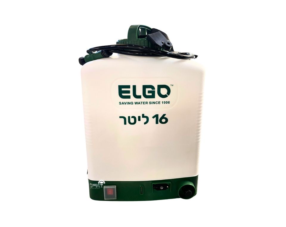 מרסס גב חשמלי נטען מקצועי  | נפח 16 ליטר