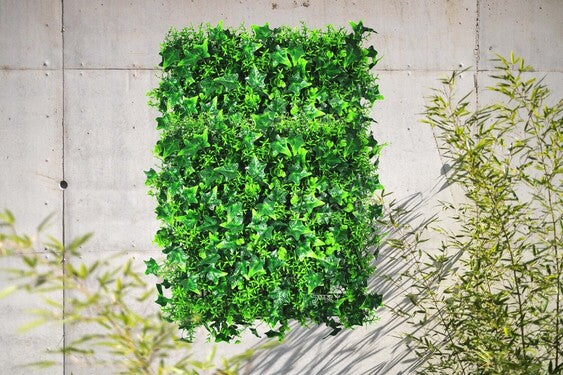 קיר ירוק מתכוונן - עלה משולב פראי | 100/100 ס״מ