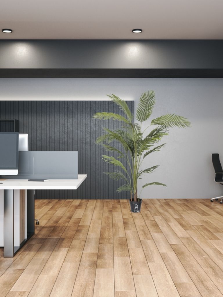 עציץ דקל מלאכותי | גובה 185 ס״מ