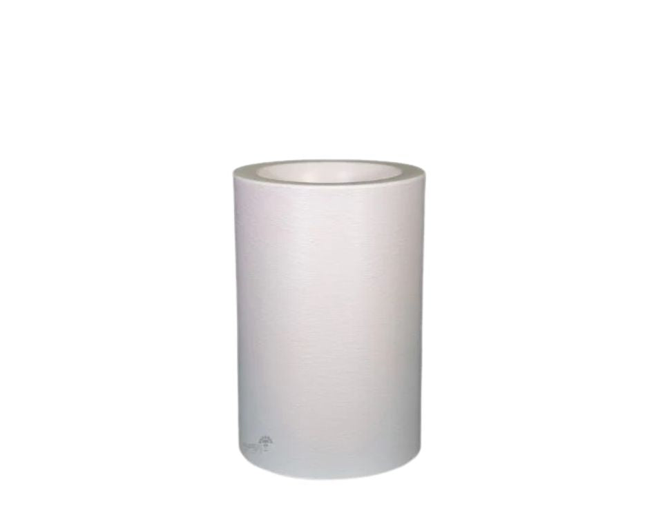 עציץ רותם עגול | לבן | קוטר 40 | גובה 60