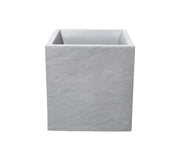 אדנית דמוי אבן | מידות 49.5X49.5X49.5 | אפור בהיר