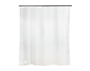 וילון אמבטיה מבד קלאסי | מידות 120X180 | לבן