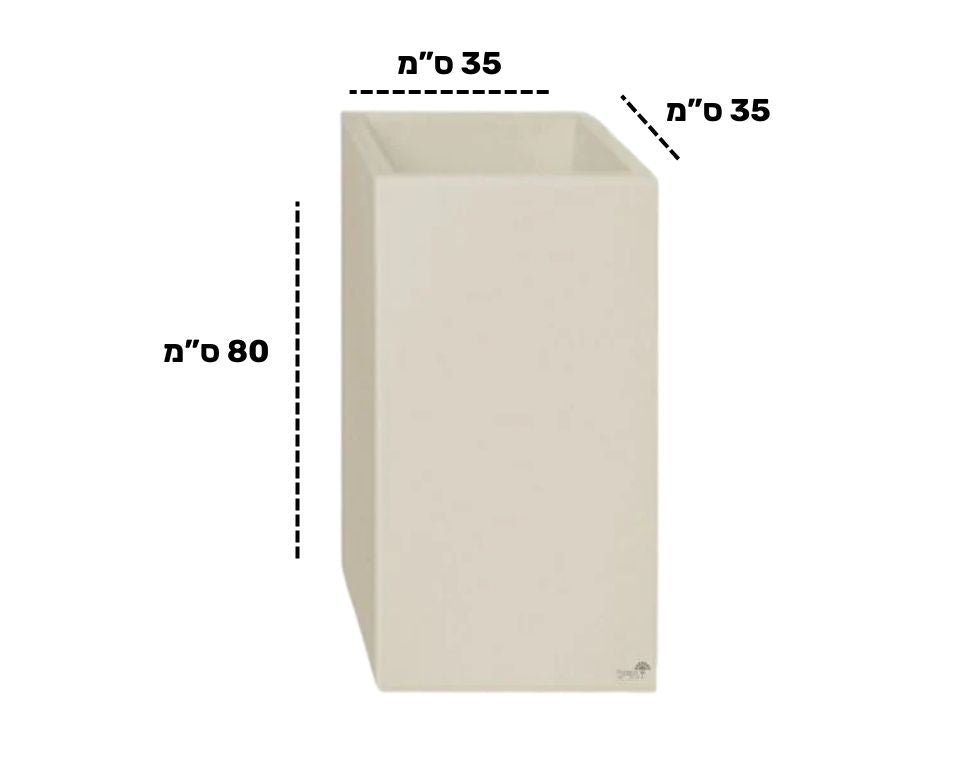 כד רוטו גבוה | בז' | 80X35X35