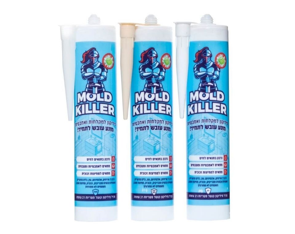 סיליקון נגד עובש | איטום ומניעט עובש | תרמיל לאקדח סיליקון